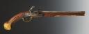OFFICER'S HOLSTER PISTOL. Old Monarchy, reign of Louis XIV, circa 1680. Inventory number: 34637.
