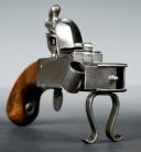 Photo 1 : Iron–mounted flintlock tinderlighter, 19th century.