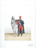 Photo 2 : 1824. Hussards. Officier (3e Régiment - de la Moselle).