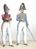 Photo 2 : 1830. Garde Royale. Artillerie. Maître-Ouvrier, Vétérinaire en Premier.