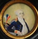 Photo 2 : OFFICIER GÉNÉRAL 1798 : Portrait miniature, Directoire.