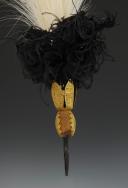 Photo 2 : AIGRETTE POUR CASQUE DE MOUSQUETAIRES DE LA MAISON DU ROI OU CASQUE DE COLONEL, Restauration. 33646