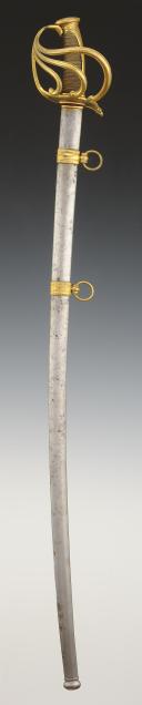 Photo 2 : SUBALTERN OFFICER'S SABER OF THE ROYAL GENDARMERIE, model 1816, Restoration period. 34393