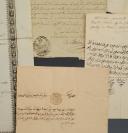 Photo 4 : ENSEMBLE DE CINQ DOCUMENTS (1807 - 1811) CONCERNANT UN RÉFUGIÉ EGYPTIEN, DAOUD SALUM (SALOUMÉ), NATURALISÉ FRANÇAIS, demeurant à Marseille. 18907-29