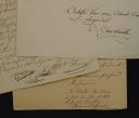 Photo 4 : 17th Line Infantry Regiment. Lot of 3 documents: DETAILED OBSERVATIONS by General of Division BEILLARD (Belliard) following the inspection on 9 Thermidor year 13 (July 28, 1805); A LIST of proposals for the decoration of the Legion of Honor signed by DE SUSBIELLE (1813); LETTER TO THE MINISTER OF WAR signed by Colonel Baron Vasserot on vacant positions (April 11, 1813). 18909-27.