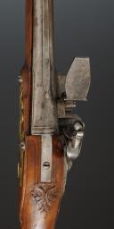 Photo 4 : OFFICER'S HOLSTER PISTOL. Old Monarchy, reign of Louis XIV, circa 1680. Inventory number: 34637.