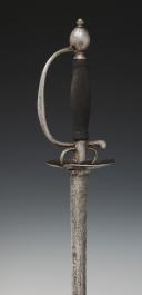 Photo 5 : Mourning Sword for Civilian or Military use, reign of Louis XV, Ancient Monarchy, circa 1750-1767. Inventory number: 29064.