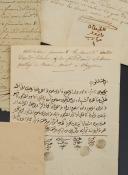 Photo 5 : ENSEMBLE DE CINQ DOCUMENTS (1807 - 1811) CONCERNANT UN RÉFUGIÉ EGYPTIEN, DAOUD SALUM (SALOUMÉ), NATURALISÉ FRANÇAIS, demeurant à Marseille. 18907-29