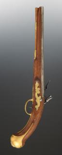Photo 5 : OFFICER'S HOLSTER PISTOL. Old Monarchy, reign of Louis XIV, circa 1680. Inventory number: 34637.