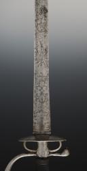 Photo 7 : Mourning Sword for Civilian or Military use, reign of Louis XV, Ancient Monarchy, circa 1750-1767. Inventory number: 29064.