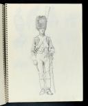 Photo 9 : ROUSSELOT LUCIEN : cahier de croquis originaux au crayon de papier, XXème siècle.