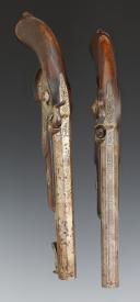 Photo 10 : PAIRE DE PISTOLETS D'OFFICIER SIGNÉS LEPAGE MOUTIER À PARIS, Monarchie de Juillet. 33518