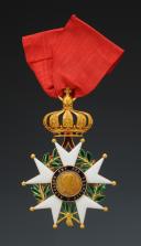 Photo 1 : JEWEL OF COMMANDER OF THE ORDER OF THE LEGION OF HONOR, model 1852-1871, Second Empire. 27027