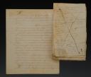 CAVALRY GENERAL LOUIS BRO DE COMÈRES: ADDRESS SIGNED "Colonel L. Bro" ANNOUNCING THE NEW ORGANIZATION OF CAVALRY, ALONG WITH A NOTEBOOK OF AUTOGRAPHED NOTES AND SKETCHES. 18906-43