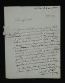Imperial Veterans 10th Battalion. AUTOGRAPH LETTER SIGNED BY THE COLONEL (Toulon, March 6, 1814) TO GENERAL OF DIVISION MICAS for the reinstatement of three individuals. 18909-28