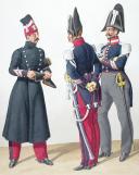 Photo 2 : 1830. Garde Royale. Artillerie. Maître-Ouvrier de Dragons, de Hussardq, de Cuirassiers (2e Régiment).