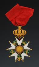 Photo 2 : JEWEL OF COMMANDER OF THE ORDER OF THE LEGION OF HONOR, model 1852-1871, Second Empire. 27027