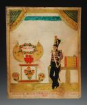 Photo 2 : BEAUTIFULLY ILLUSTRATED LETTER FROM DRUMMER AUGUSTE DUBOIS, 61st Regiment of Metz, 1826, TO HIS BROTHER AND SISTER. 18880-20
