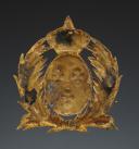 Photo 2 : ORNAMENT FOR CAVALRY OFFICER'S SWORD BELT FLAG, Restoration period. 28878