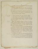 Photo 3 : INSTRUCTION PROVISOIRE SUR L'HABILLEMENT des Troupes. Du 1er avril 1791. 17 pages
