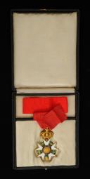 Photo 3 : JEWEL OF COMMANDER OF THE ORDER OF THE LEGION OF HONOR, model 1852-1871, Second Empire. 27027