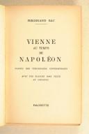Photo 3 : BAC. Vienne au temps de Napoléon.  