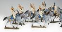 Photo 3 : 12 LEAD FIGURINES BY CBG MIGNOT: MUSICIANS OF THE IMPERIAL GUARD DRAGOONS "EMPRESS'S DRAGOONS", First Empire. 30517