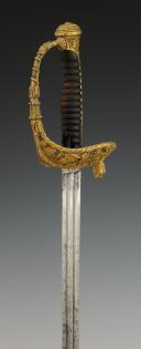 Photo 3 : SABRE D'OFFICIER DE MARINE, modèle 1848, Présidence de Louis Napoléon Bonaparte. 32642