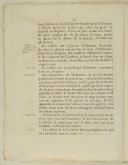 Photo 4 : INSTRUCTION PROVISOIRE SUR L'HABILLEMENT des Troupes. Du 1er avril 1791. 17 pages