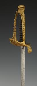 Photo 5 : SABRE D'OFFICIER DE MARINE, modèle 1848, Présidence de Louis Napoléon Bonaparte. 32642
