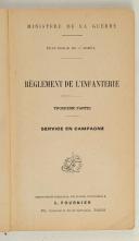 Photo 8 : MINISTÈRE DE LA GUERRE. Règlement de l'infanterie 1821.  