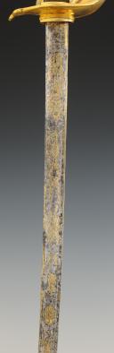 Photo 12 : OFFICER'S SABRE OF THE KING'S GUARD OF THE ROYAL MILITARY HOUSEHOLD, Model 1816, Restoration period. No. 29809