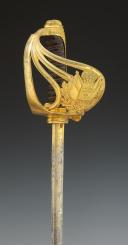 Photo 13 : OFFICER'S SABRE OF THE KING'S GUARD OF THE ROYAL MILITARY HOUSEHOLD, Model 1816, Restoration period. No. 29809