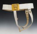 BELT OF THE 2nd REGIMENT OF CUIRASSIERS OF THE IMPERIAL GUARD based on the model of October 7, 1845, as reiterated by the regulations of June 21, 1856. 27052.