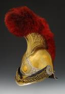 CARABINIERS OF THE IMPERIAL GUARD TROOP HELMET, 1858 model, Second Empire. 33446-1