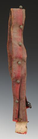 COUVRE BANDEROLE DE LA GIBERNE DE TENUE DE CAMPAGNE D'OFFICIER DU SERVICE DE SANTÉ, Second Empire. 33398R