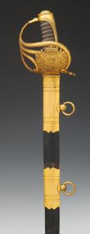 SABRE DES GARDES DU CORPS DU ROI, modèle 1814, Restauration. 34371