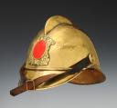Photo 2 : HELMET OF FIREFIGHTERS OF THE IMPERIAL TERRITORY OF ALSACE-LORRAINE, 1871-1919.