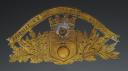 Photo 2 : PLAQUE DE CASQUE DE SAPEURS-POMPIERS « SP ERICSSON », type 1933, Troisième République. 25375-18