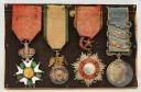 Photo 2 : SET OF FOUR DECORATIONS BELONGING TO SOLDIER PEBE OF THE 27th LINE INFANTRY REGIMENT: Legion of Honour, Military Medal, Crimean Campaign Medal, and Order of the Medjidie Cross. 30401