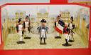 Photo 2 : 6 lead figurines by CBG Mignot: "The Farewell at Fontainebleau," First Empire, 20th-century production. 30518.