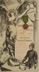 Photo 2 : VETERAN MEDALS OF THE 1870 WAR WITH ITS LARGE PRINTED DIPLOMA, Franco-Prussian War 1870-1871. 32394R