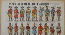 Photo 3 : VAGNÉ (Louis) - " Types Guerriers de l'Afrique " - Imagerie Pont-a-Mousson - Soldats a bloquer