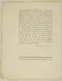 Photo 3 : LOI relative à la répartition des cent mille Soldats auxiliaires. Donnée à Paris, le 12 juin 1791. 10 pages