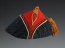 Photo 3 : POLICE HAT TROOP OF GUIDES OF THE IMPERIAL GUARD, model 1860 with gusset, Second Empire. 29142