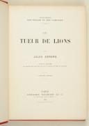 Photo 3 : Jules GÉRARD - Le tueur de lions 