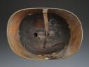 Photo 4 : HELMET OF THE RAILWAY STATE FIREFIGHTERS, 1885 model, Third Republic. 24540.