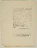 Photo 5 : LOI relative à la répartition des cent mille Soldats auxiliaires. Donnée à Paris, le 12 juin 1791. 10 pages