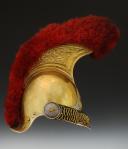 Photo 5 : CARABINIERS OF THE IMPERIAL GUARD TROOP HELMET, 1858 model, Second Empire. 33446-1