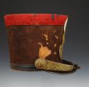 Photo 5 : SHAKO D'INFANTERIE DE MARINE, modèle 1825, Restauration. 33901